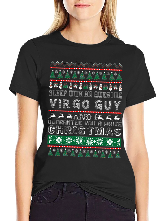 Camiseta Navideña Virgo Guy