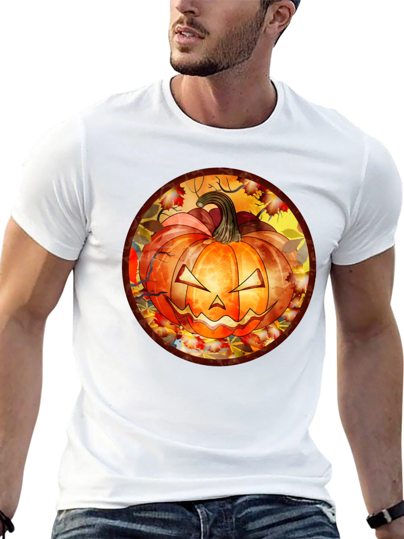 Camiseta Halloween Calabaza