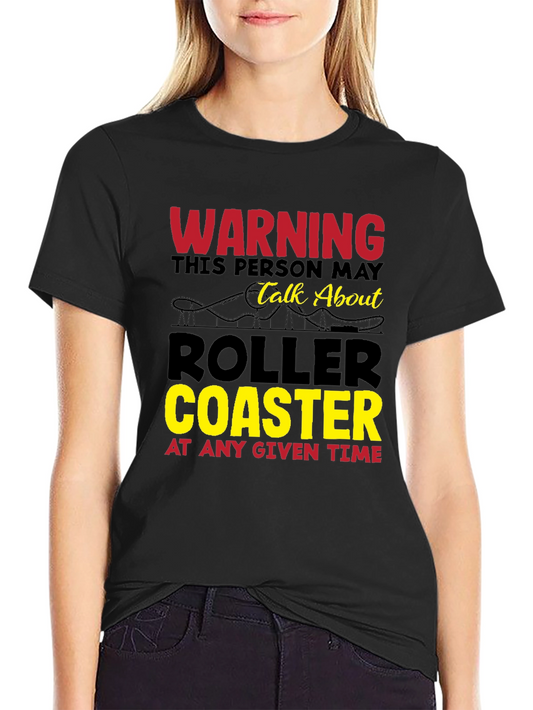 Camiseta de fanático de montañas rusas