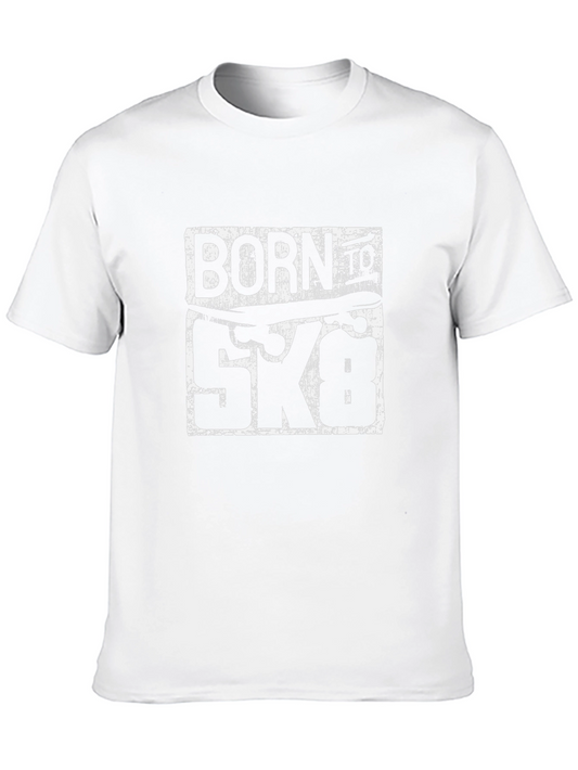 Camiseta Negra Born To Skate
