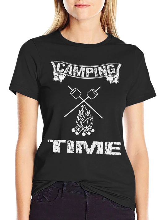 Camiseta Camping Time - Aventura al Aire Libre