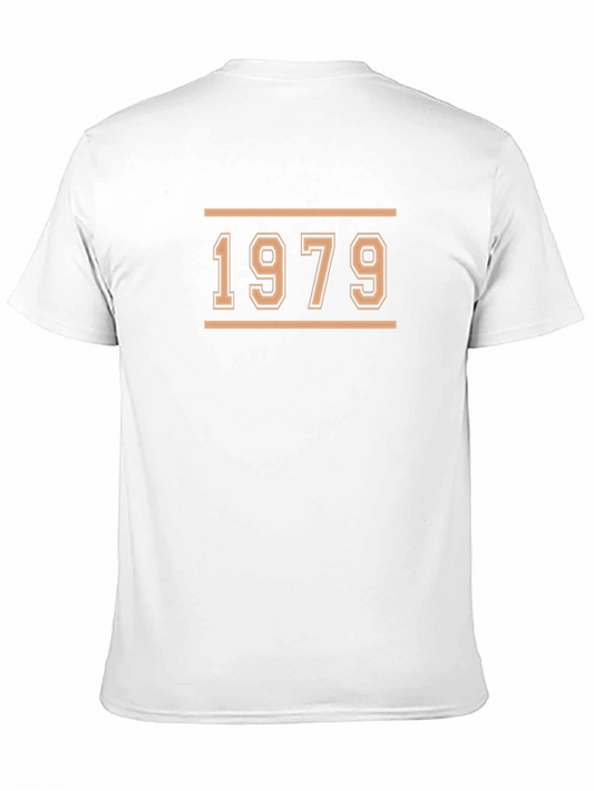 Camiseta Negra Retro 1979 para Hombre