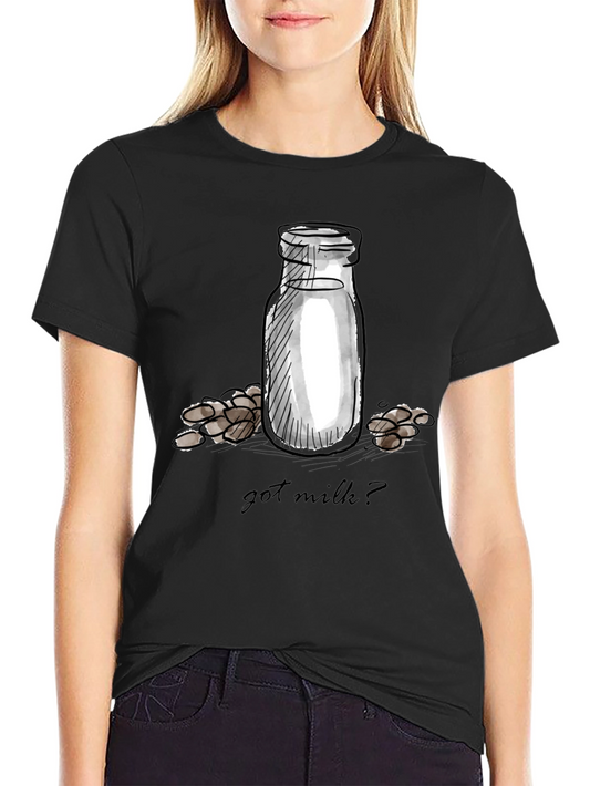 Camiseta Negra Got Milk?