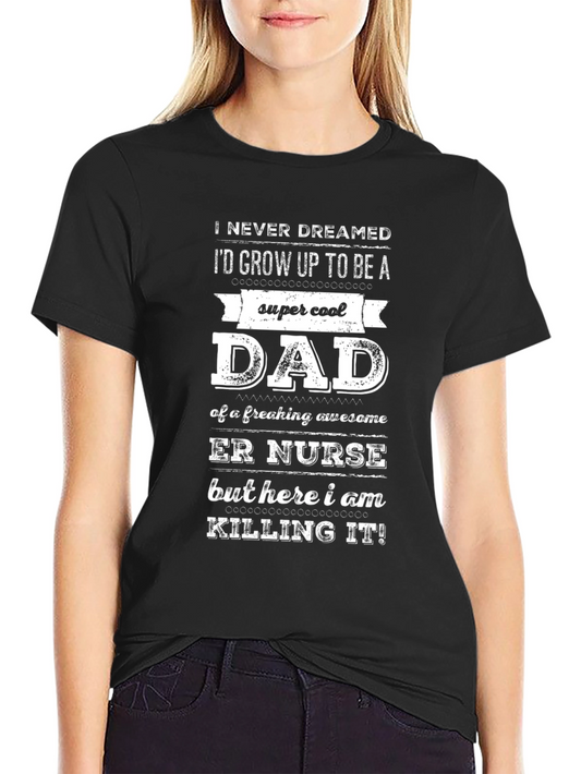 Camiseta Hombre Super Cool Dad ER Nurse