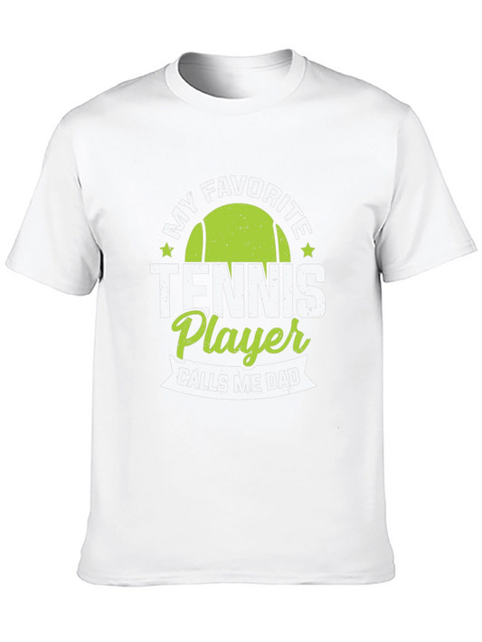 Camiseta Mi Jugador de Tenis Favorito - Regalo Papá