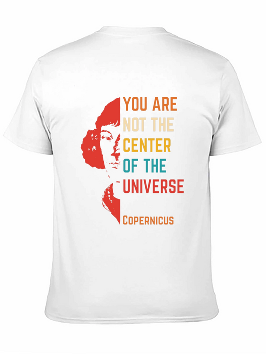 Camiseta Hombre Nicolás Copérnico - Universo