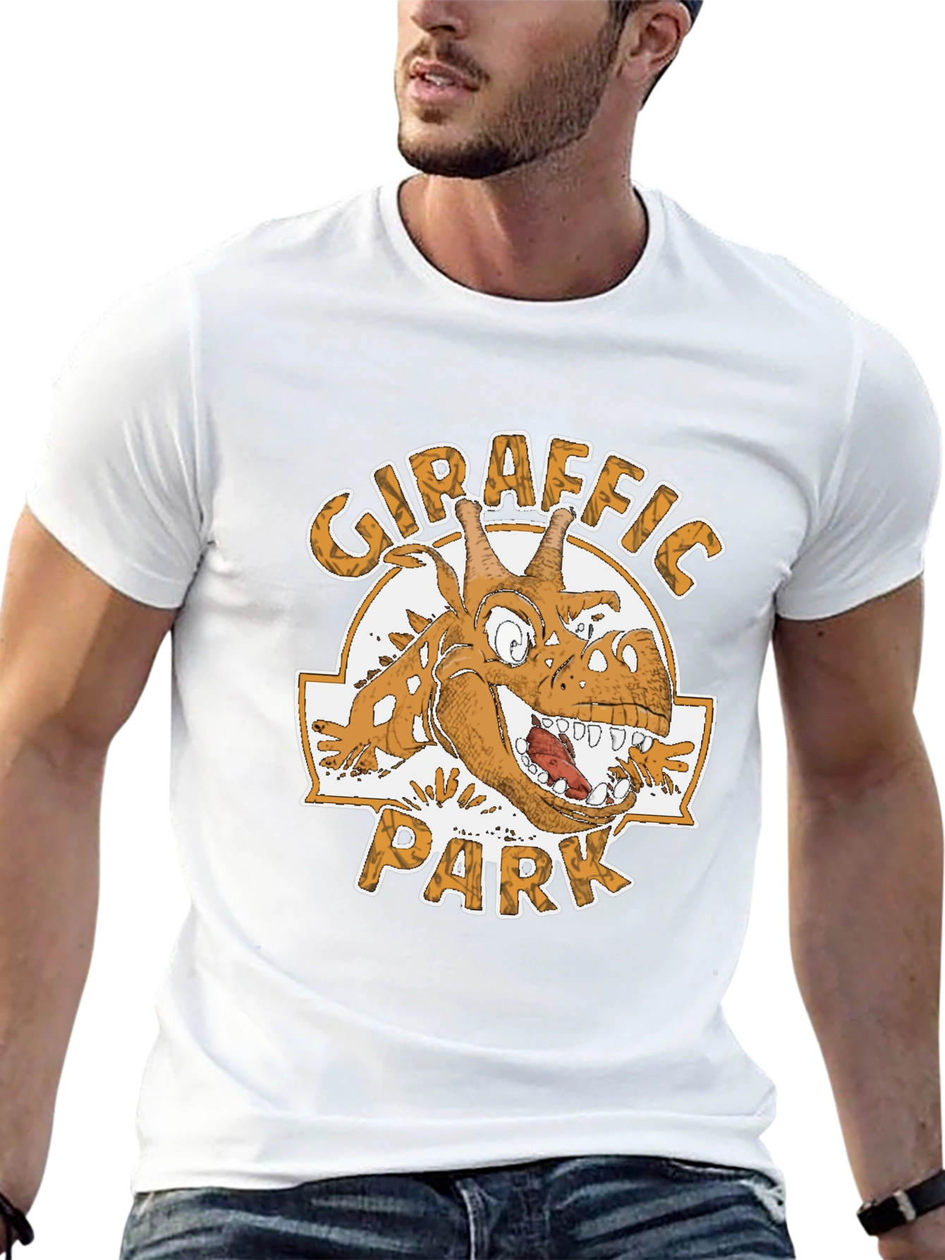 Camiseta Negra Giraffíc Park
