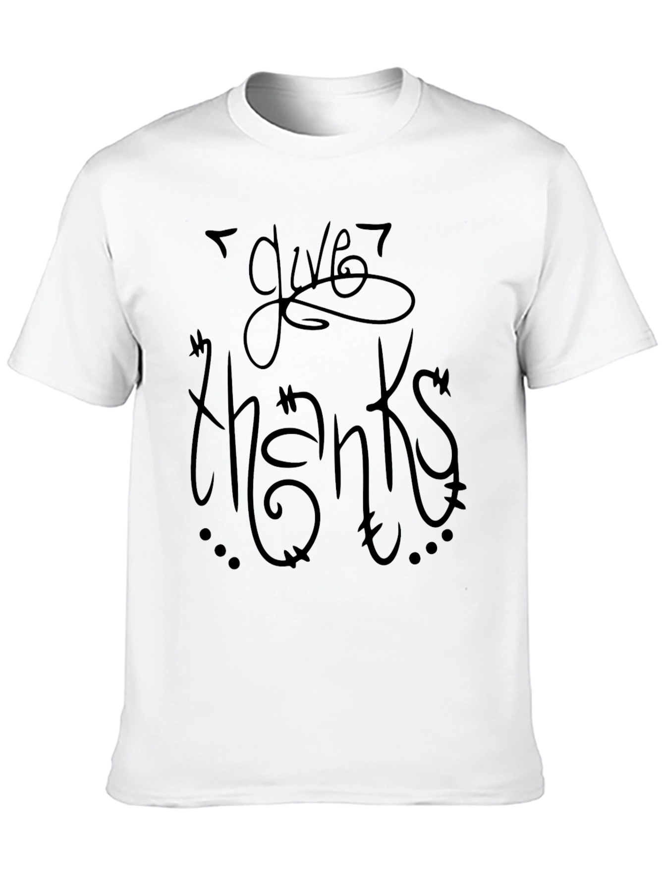 Camiseta Negra Dar Gracias