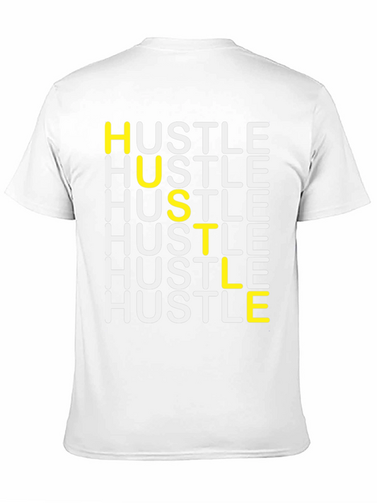 Camiseta Negra Hustle para Hombre