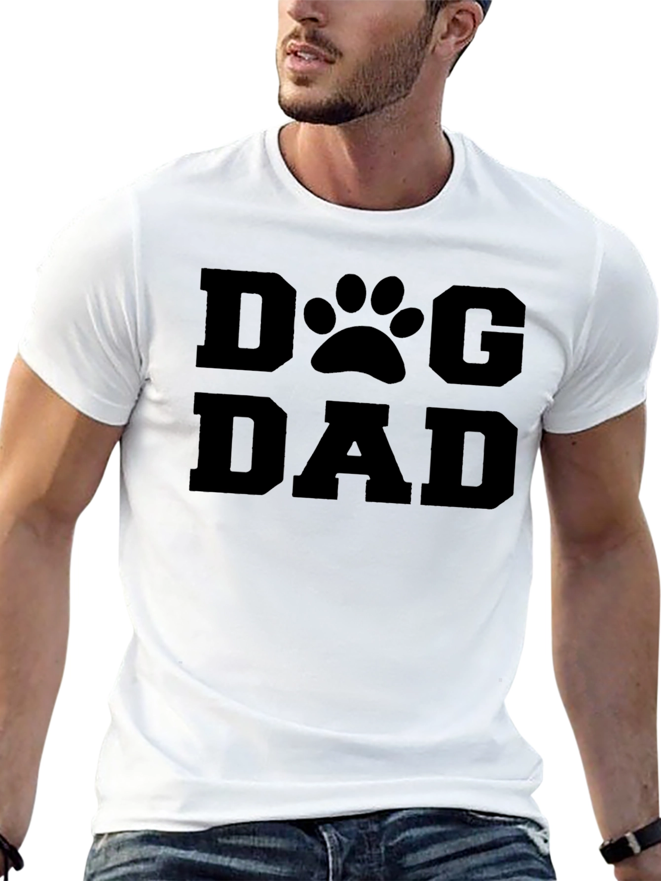 Camiseta Negra Dog Dad