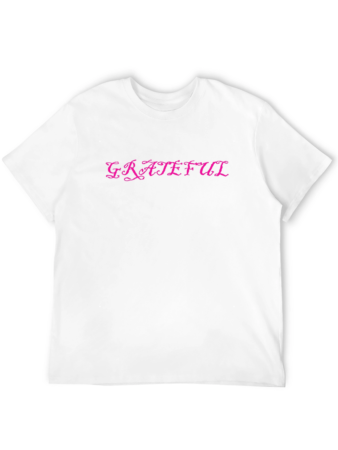 Camiseta Negra Grateful con Diseño Elegante