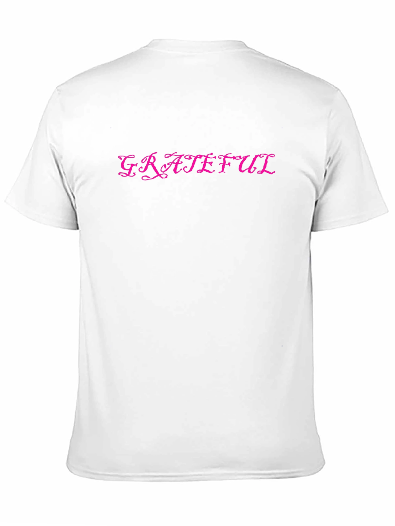Camiseta Negra Grateful con Diseño Elegante