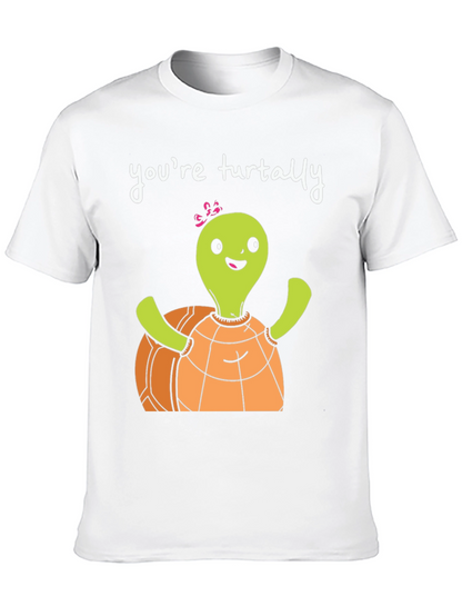 Camiseta Negra Tortuga Turtally para Hombre