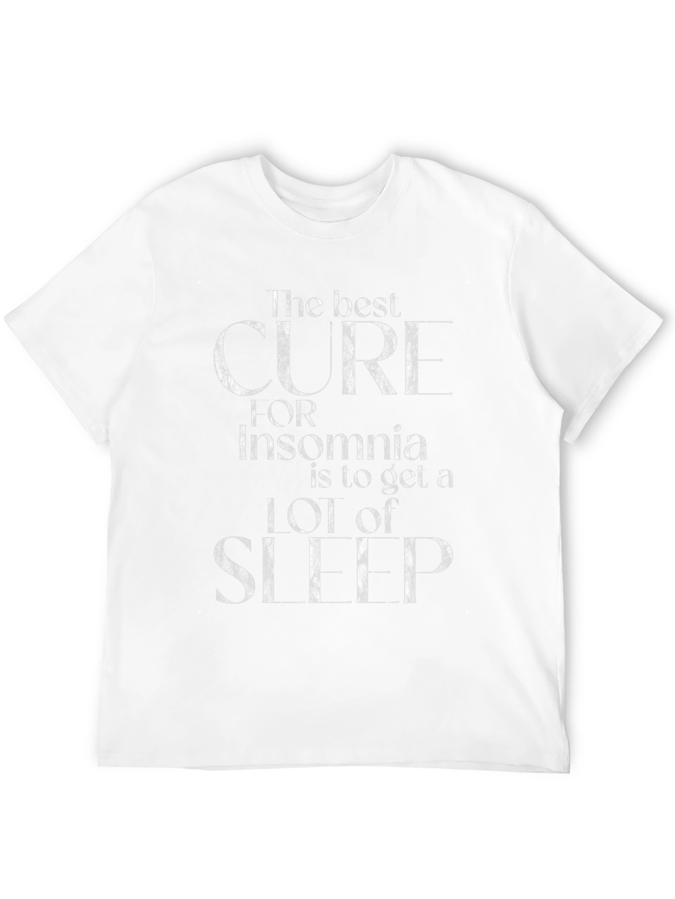 Camiseta Negra Cura para el Insomnio