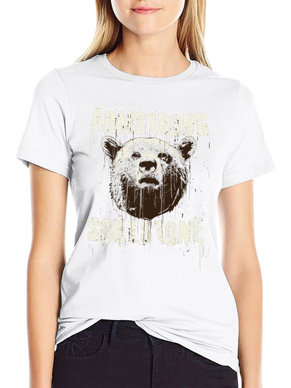 Camiseta Negra Armstrong Soullstone Oso