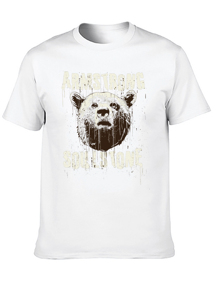 Camiseta Negra Armstrong Soullstone Oso