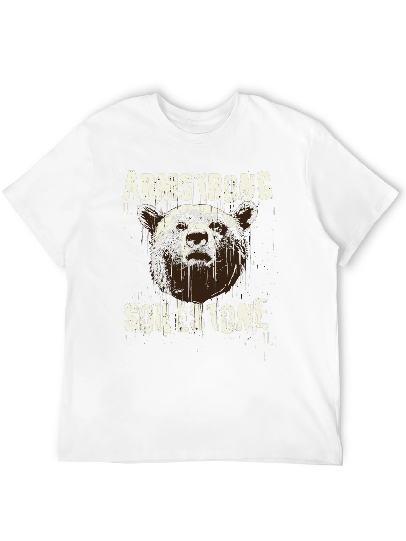 Camiseta Negra Armstrong Soullstone Oso