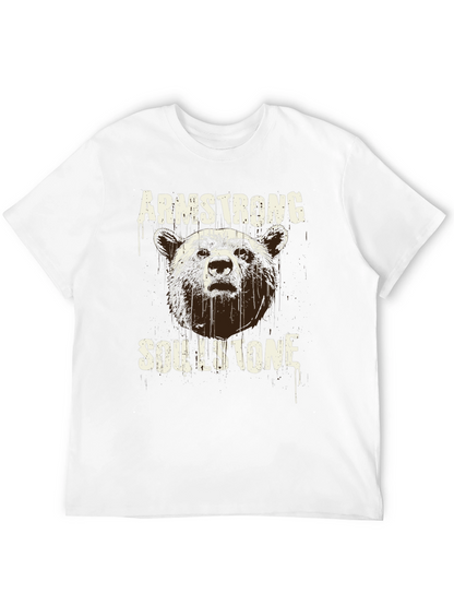 Camiseta Negra Armstrong Soullstone Oso