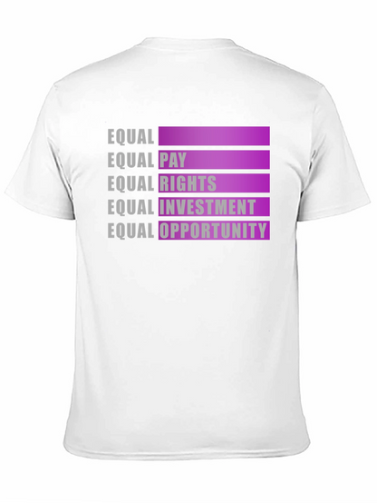 Camiseta Igualdad: Pago Derechos Inversión y Oportunidad