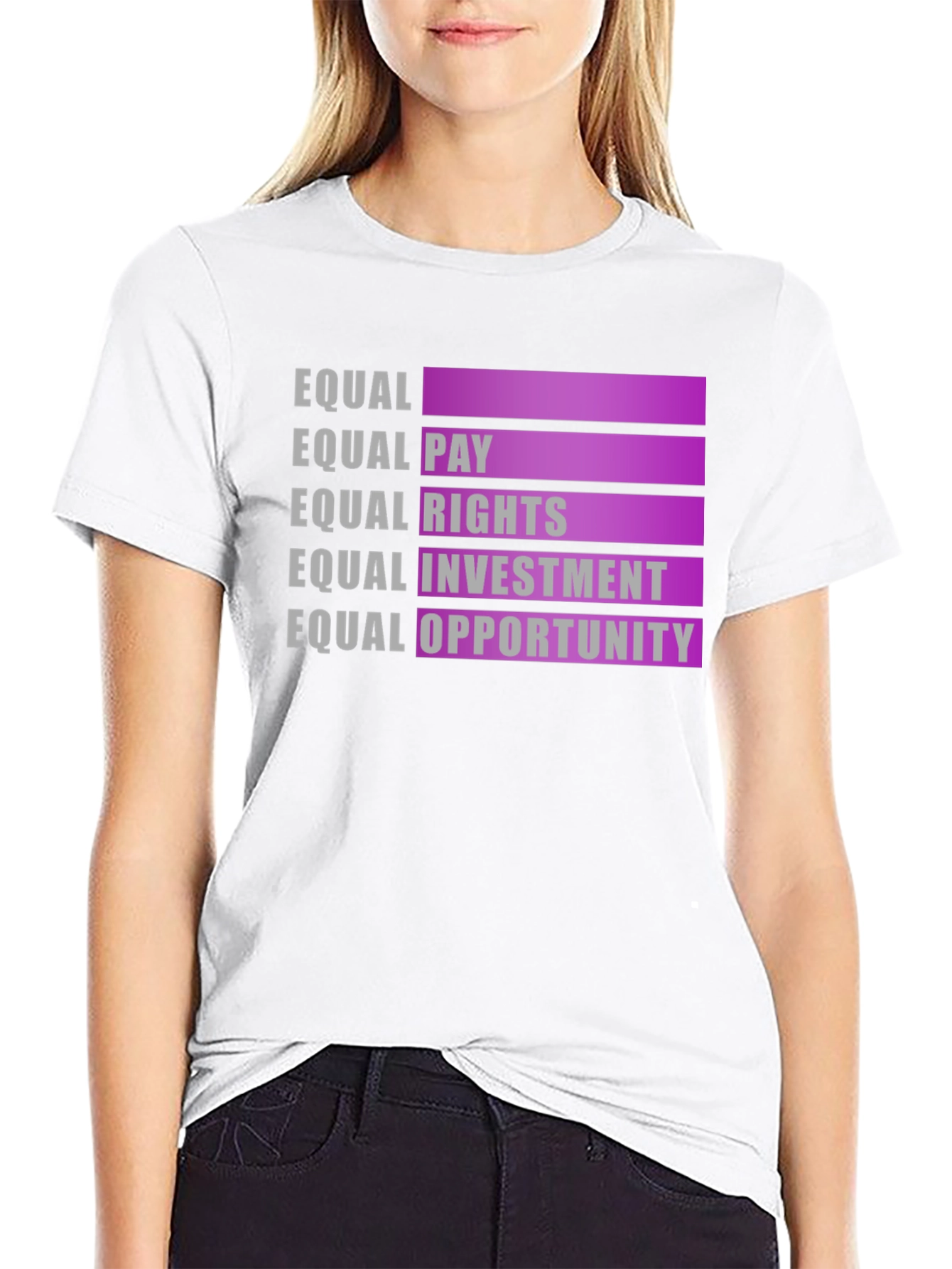 Camiseta Igualdad: Pago Derechos Inversión y Oportunidad