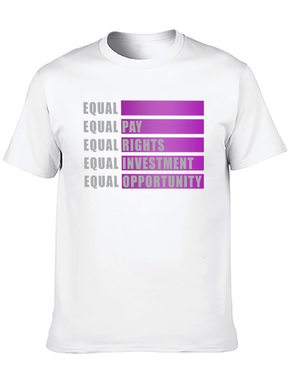 Camiseta Igualdad: Pago Derechos Inversión y Oportunidad