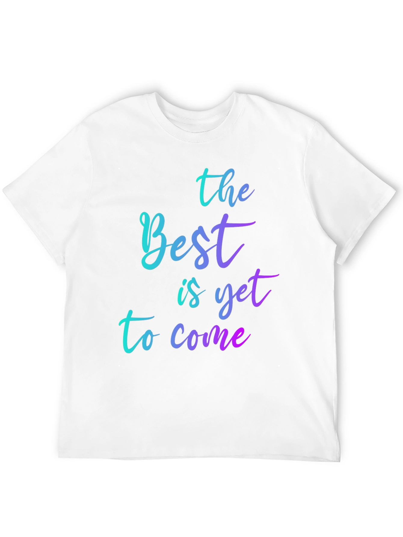 Camiseta Negra con Diseño Optimista