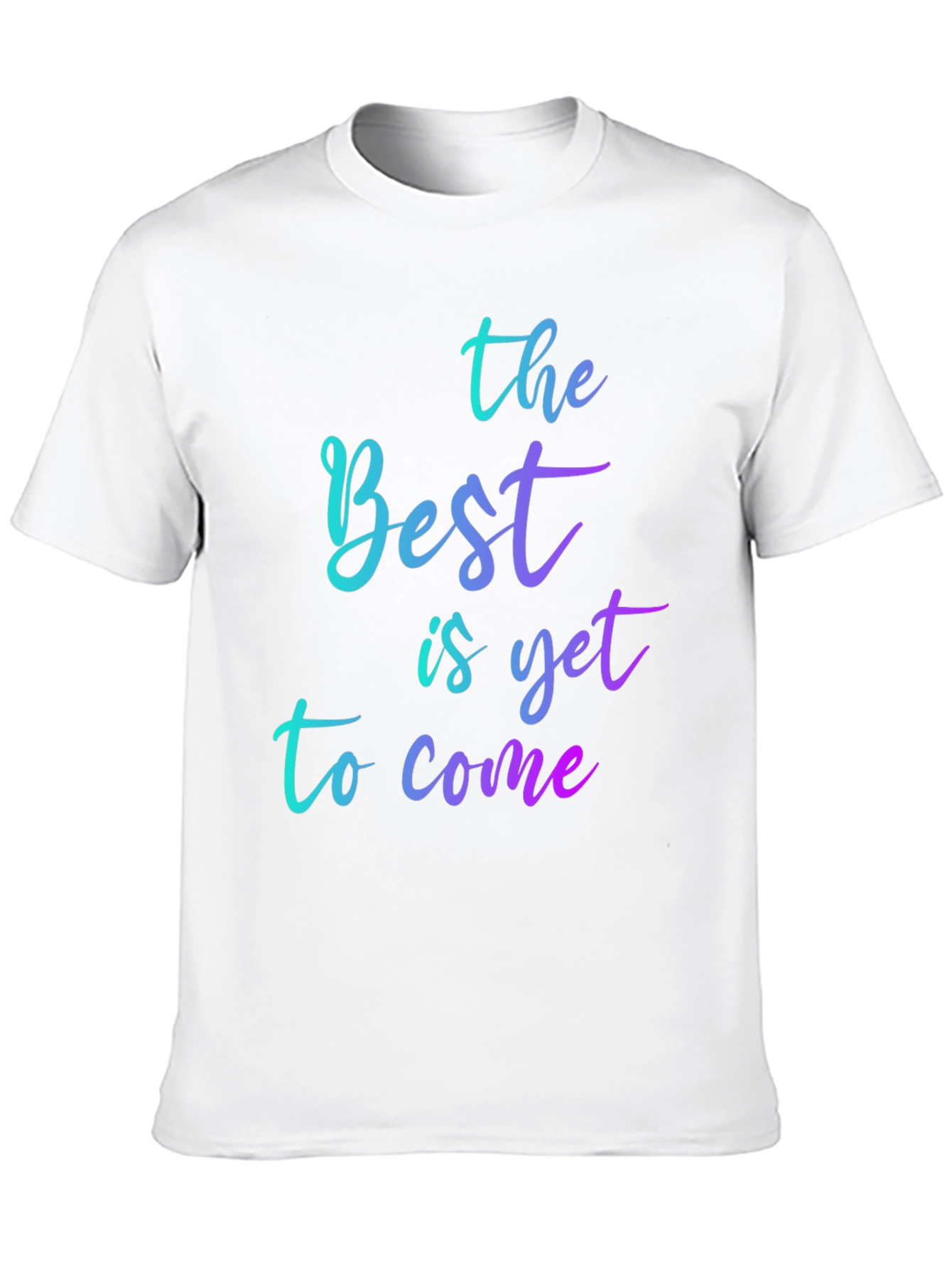 Camiseta Negra con Diseño Optimista