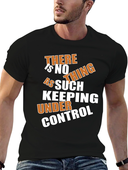 Camiseta Negra con Diseño Irónico