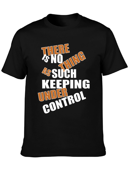 Camiseta Negra con Diseño Irónico