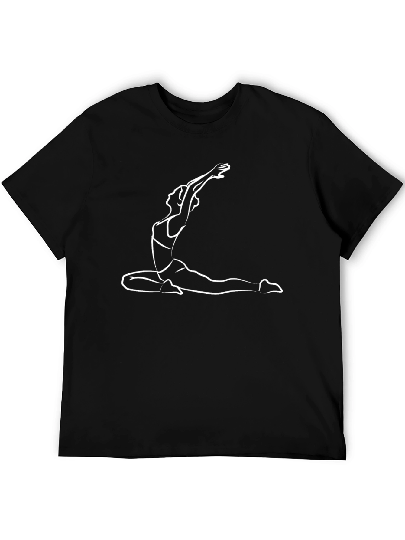 Camiseta Negra Yoga Mujer - Comodidad y Estilo