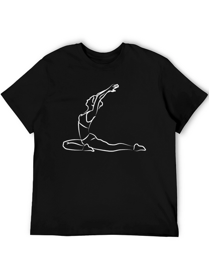 Camiseta Negra Yoga Mujer - Comodidad y Estilo