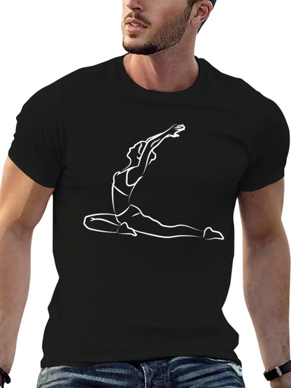 Camiseta Negra Yoga Mujer - Comodidad y Estilo