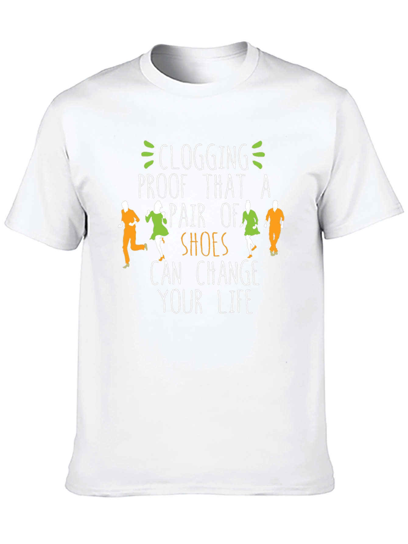 Camiseta Negra Clogging Shoes