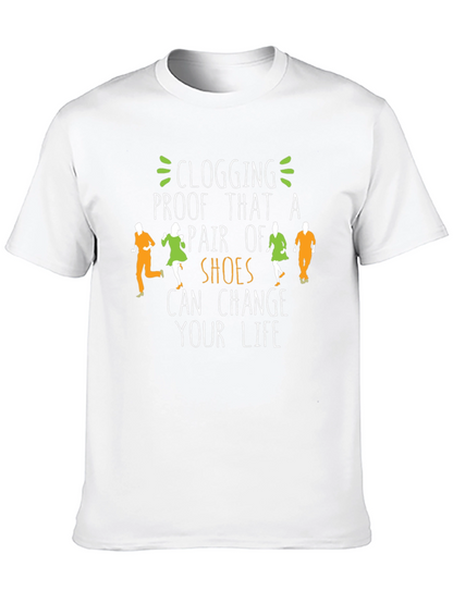 Camiseta Negra Clogging Shoes