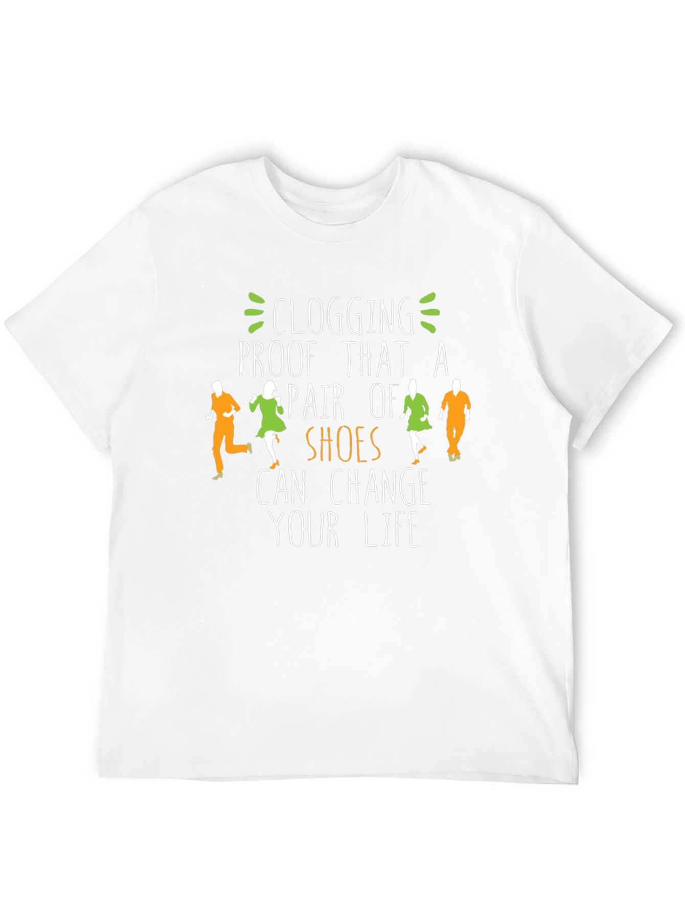 Camiseta Negra Clogging Shoes
