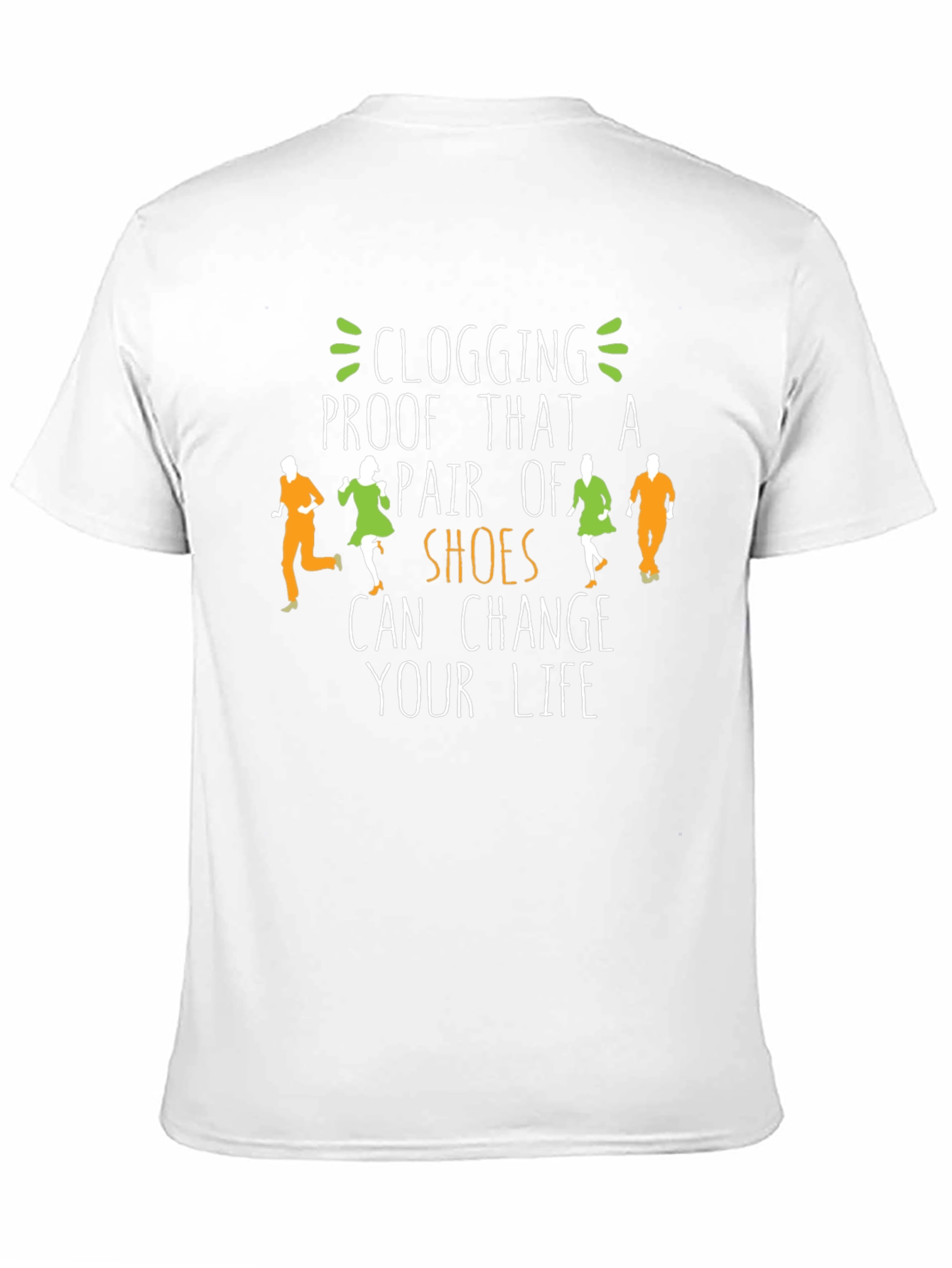 Camiseta Negra Clogging Shoes
