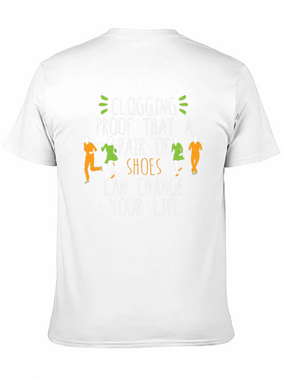 Camiseta Negra Clogging Shoes