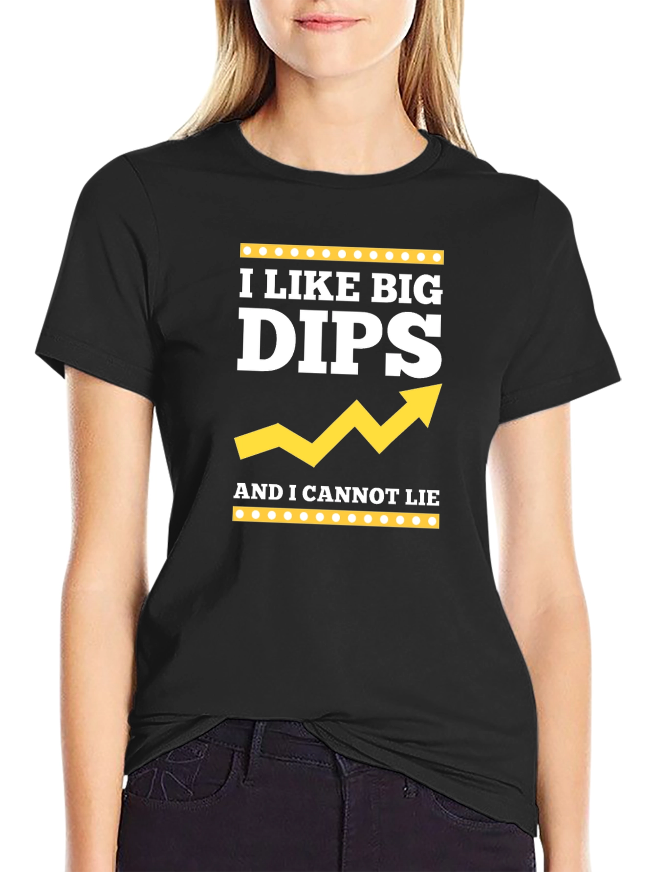 Camiseta Negra I Like Big Dips