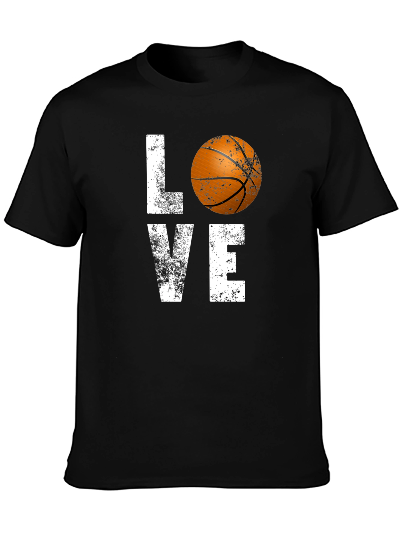 Camiseta Negra Love Basketball