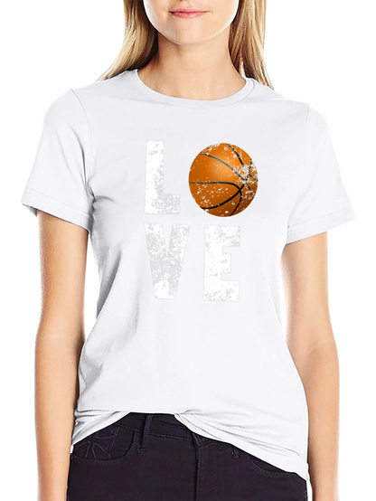 Camiseta Negra Love Basketball