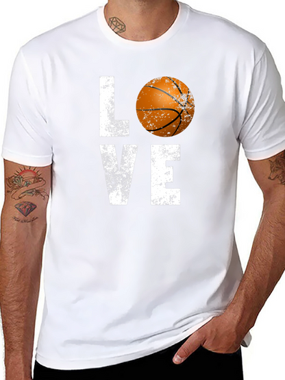 Camiseta Negra Love Basketball
