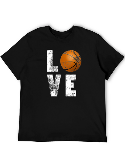Camiseta Negra Love Basketball