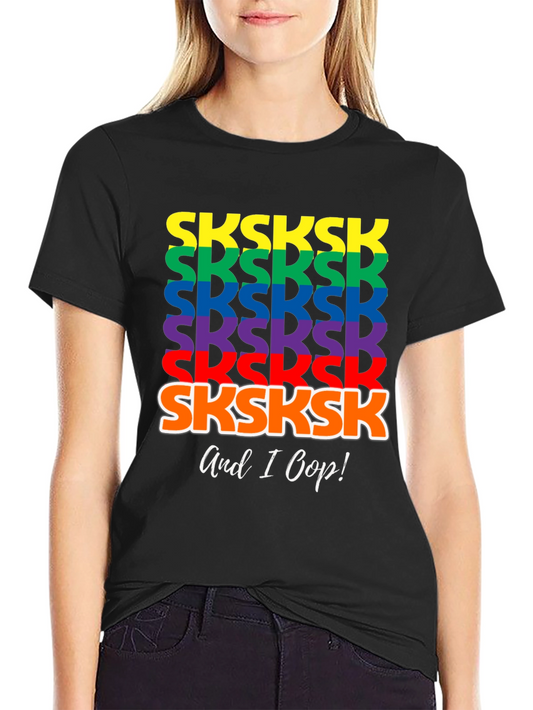 Camiseta SKSKSK And I Oop! Colorida