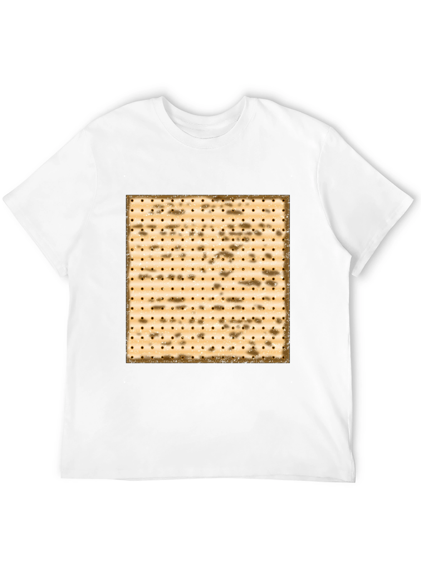 Camiseta Hombre Diseño Galleta Matzá Pascua