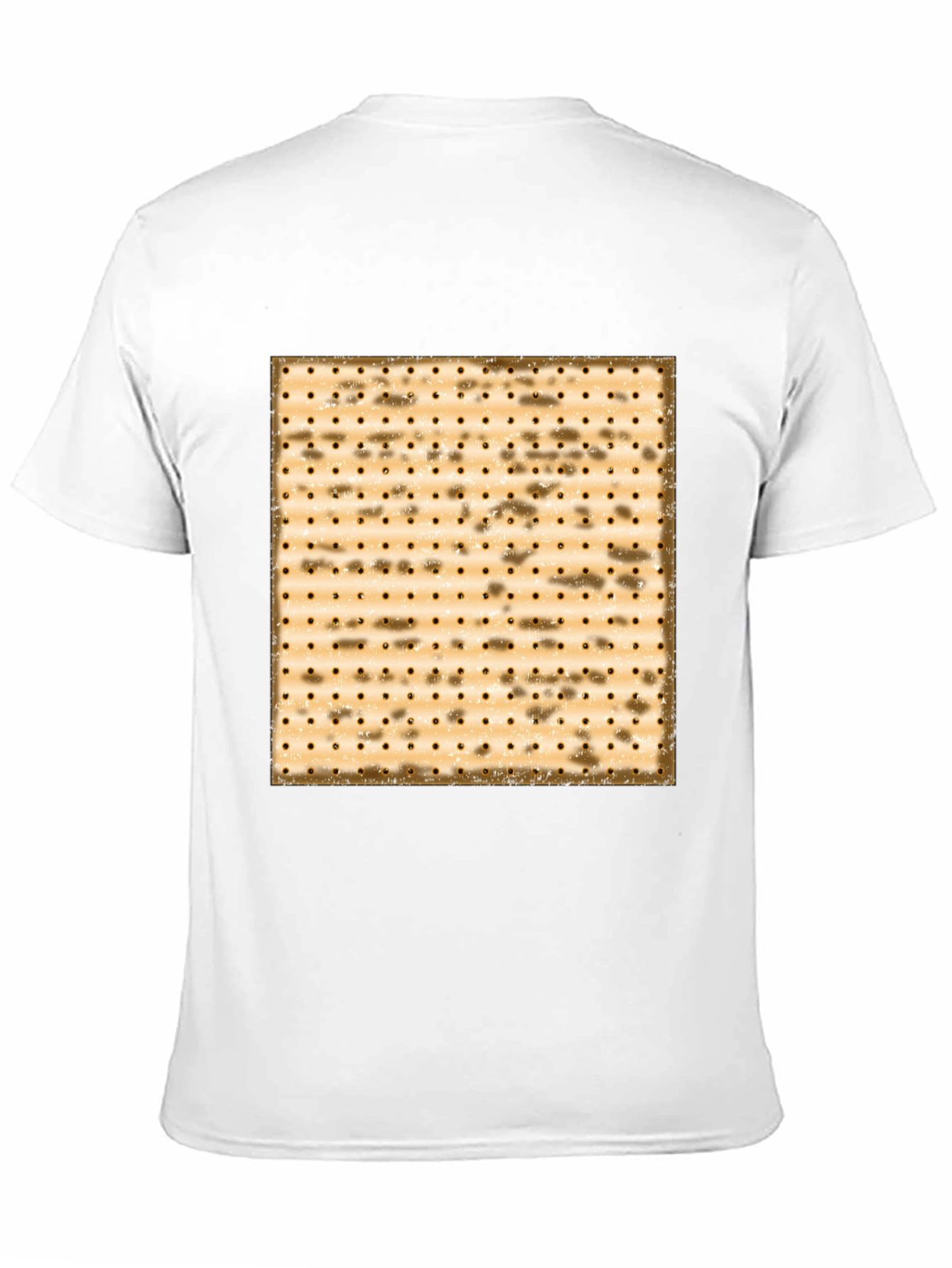 Camiseta Hombre Diseño Galleta Matzá Pascua
