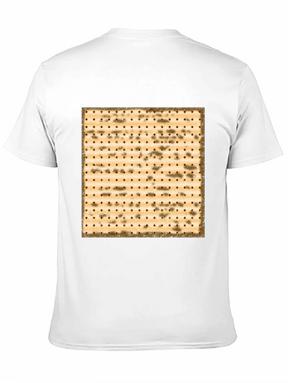 Camiseta Hombre Diseño Galleta Matzá Pascua