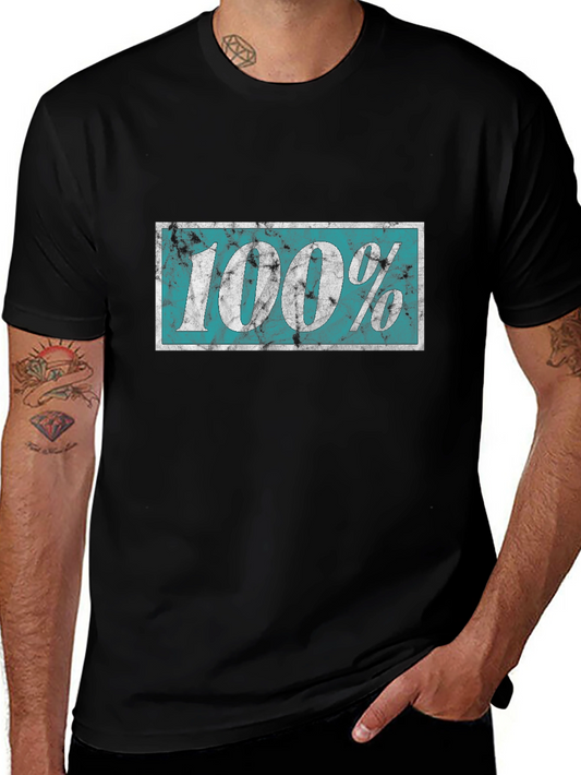 Camiseta Negra 100% Auténtica Estilo Vintage