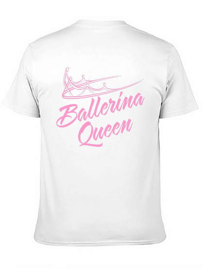Camiseta Negra Ballerina Queen
