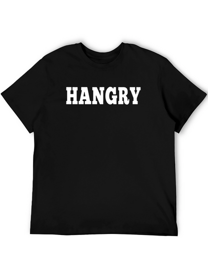 Camiseta Negra Hangry para Hombre