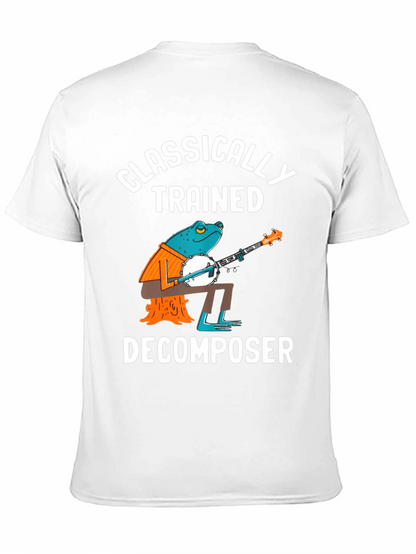 Camiseta Negra Clásicamente Entrenado Decompositor